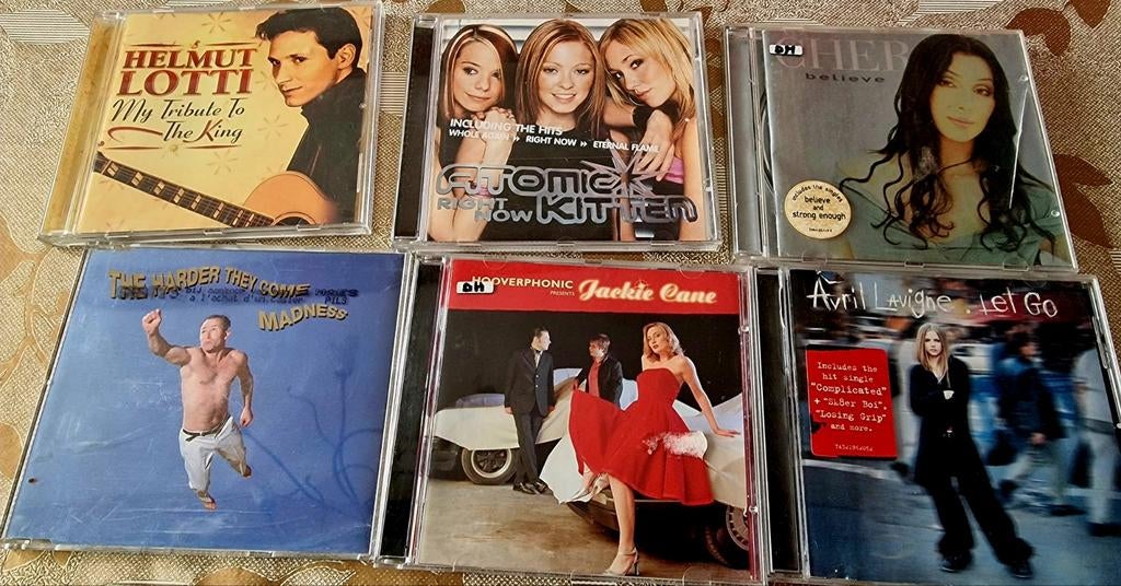 6 cd's popmuziek, Ophalen