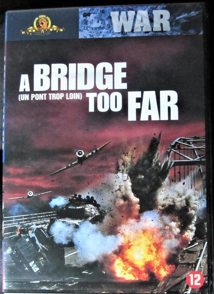 DVD OORLOG- A BRIDGE TOO FAR (SEAN CONNERY, MICHAEL CAINE), Cd's en Dvd's, Dvd's | Actie, Zo goed als nieuw, Oorlog, Alle leeftijden