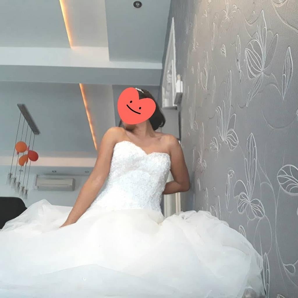 Cincerity bridal trouwjurk maat S, Kleding | Dames, Trouwkleding en Trouwaccessoires, Zo goed als nieuw, Trouwjurk, Wit, Ophalen