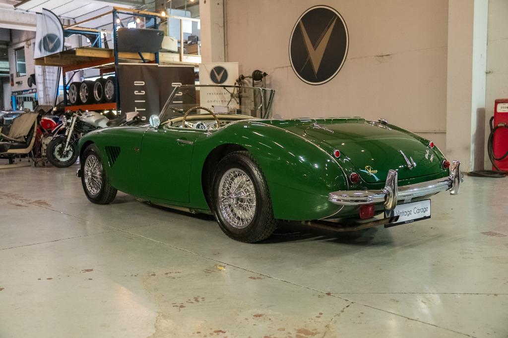 Austin Healey 3000 MKI - 1962, Auto's, Lederen bekleding, 4 zetels, Achterwielaandrijving, Beige