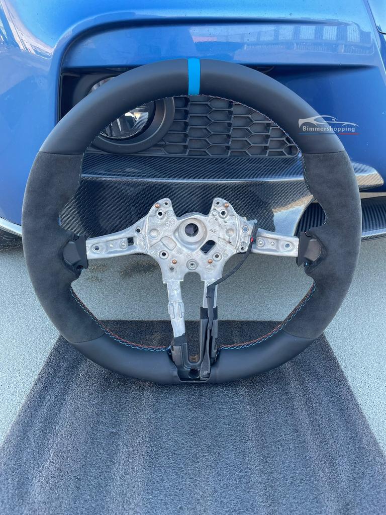 Bmw M stuur half alcantara/ half leer, F20 F21 F30 F32 etc, Auto-onderdelen, Besturing, BMW, Nieuw, Ophalen of Verzenden