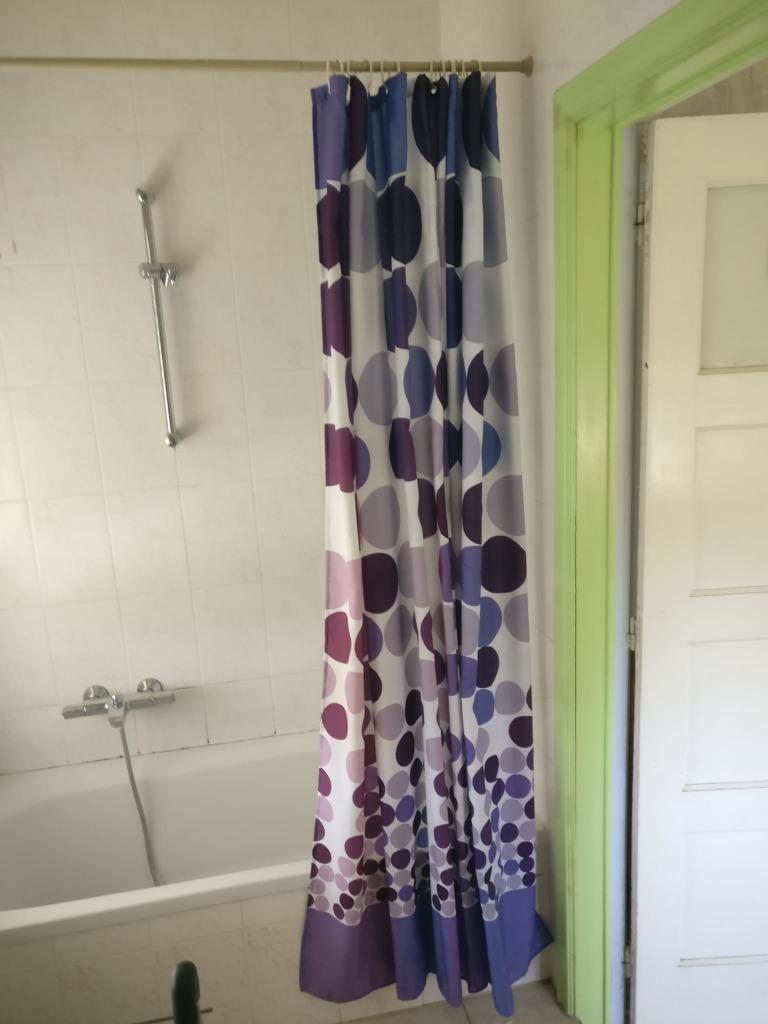 Rideau de douche à vendre, Enlèvement, Utilisé, Bleu, Autres types