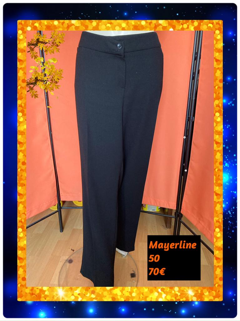 Pantalon dames 50 Mayerline, Kleding | Dames, Mayerline, Zwart, Maat 46/48 (XL) of groter, Ophalen of Verzenden