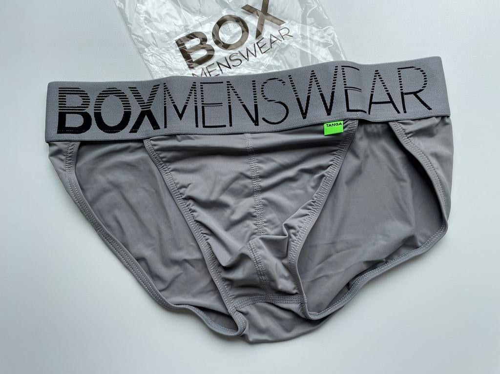 Tanga Box Menswear Nieuw, Verzenden, Grijs, Box, Slip
