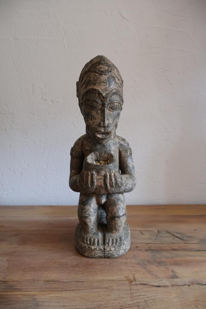 Authentiek Baule beeld – Ivoorkust, Antiek en Kunst, Ophalen of Verzenden