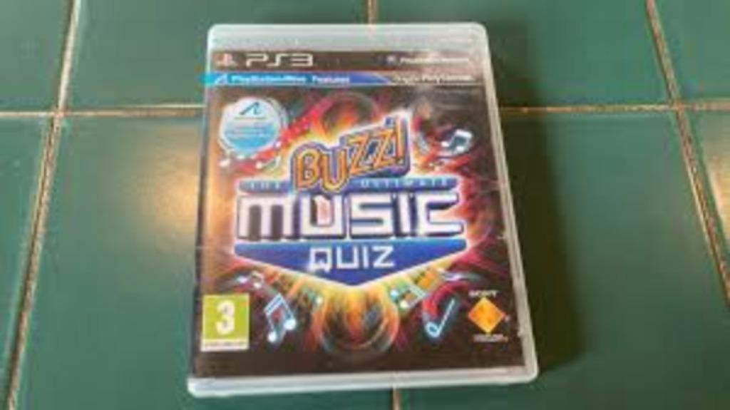 Buzz De ultieme muziekquiz (PS3)., Games en Spelcomputers, Online, Overige genres, Ophalen of Verzenden, Zo goed als nieuw