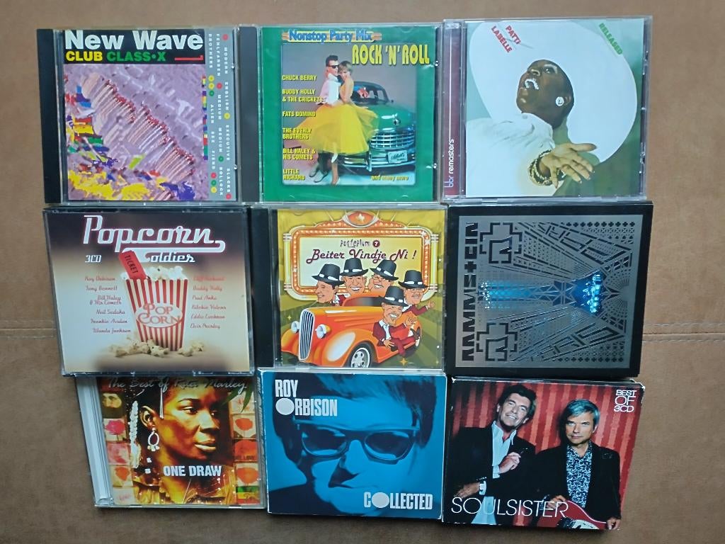 CD * POP-ROCK-AMBI-HITS-KLASSIEK-VLAAMS * 8 € PER CD BOX, Ophalen of Verzenden, Zo goed als nieuw