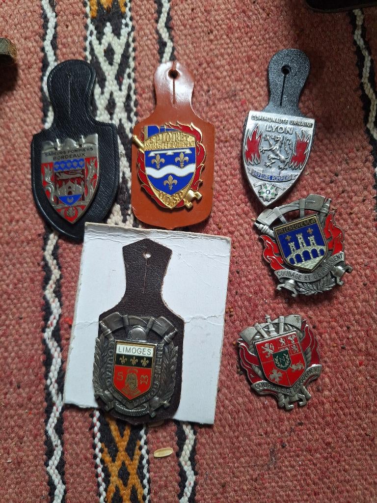 Insignes van de Franse brandweerman, Ophalen of Verzenden, Overige soorten