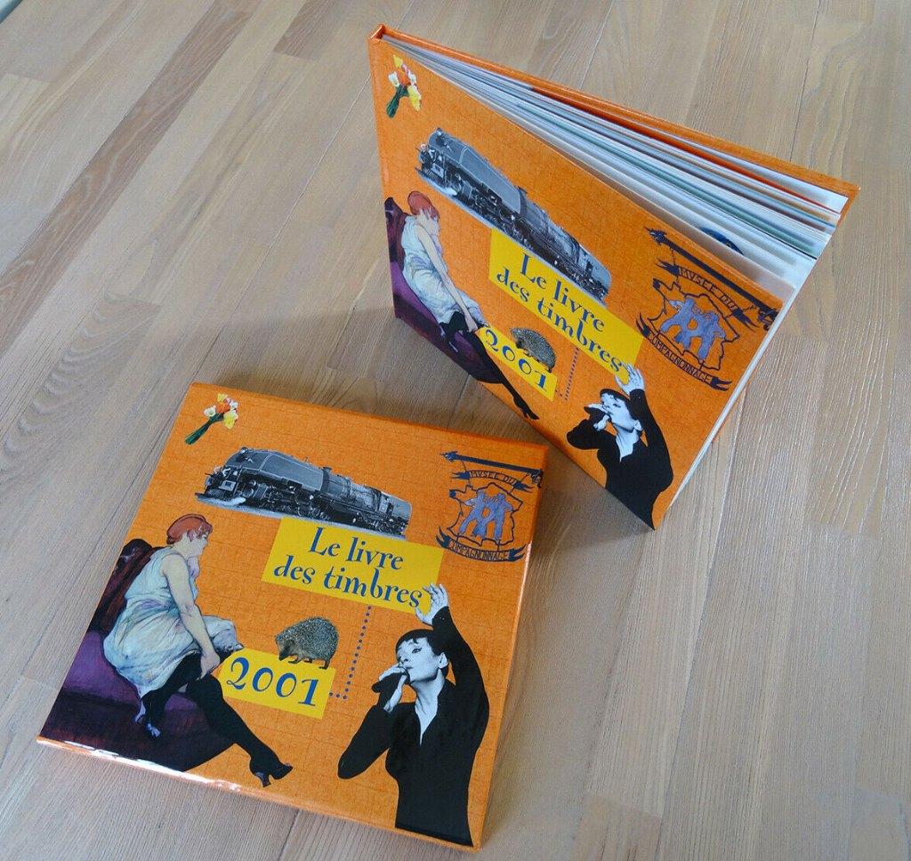 Le livre des timbres France 2001 avec timbres, Postzegels en Munten, Ophalen of Verzenden