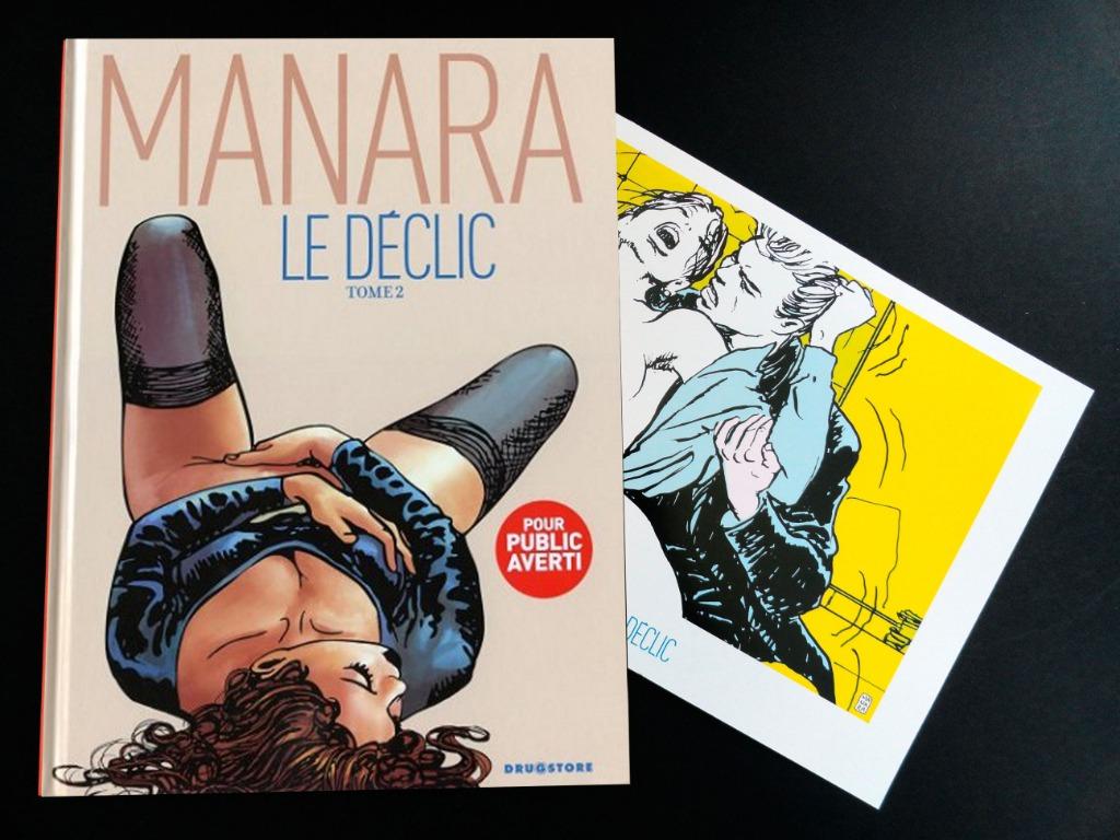 Le déclic (couleurs) T2 + XL - Manara - 2009 - Drugstore, Livres, BD, Envoi