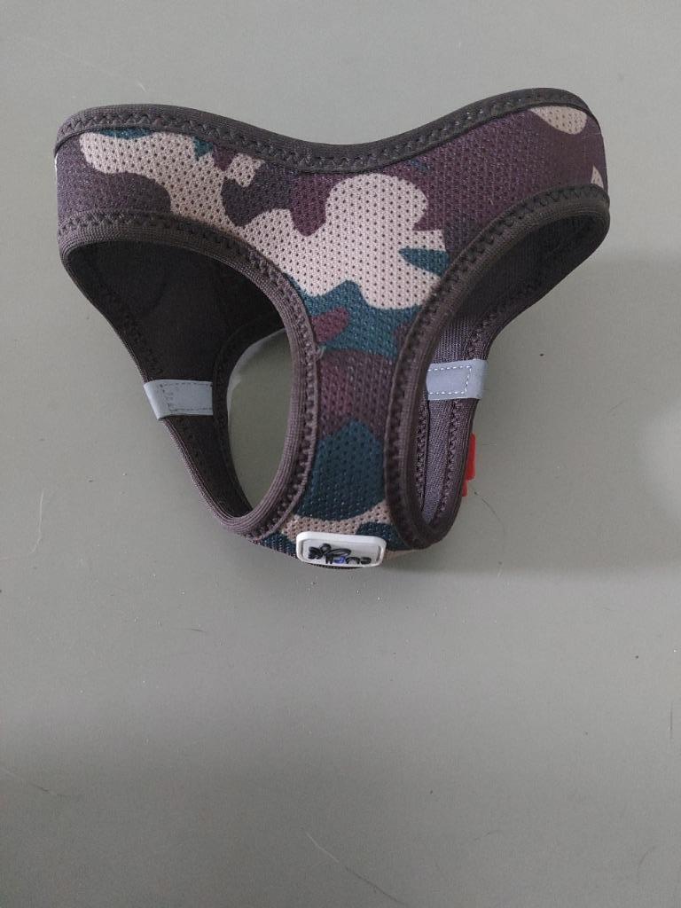 Hond of kat Curli Vest Harnas Clasp Air-Mesh Camouflage XXS, Enlèvement ou Envoi, Neuf