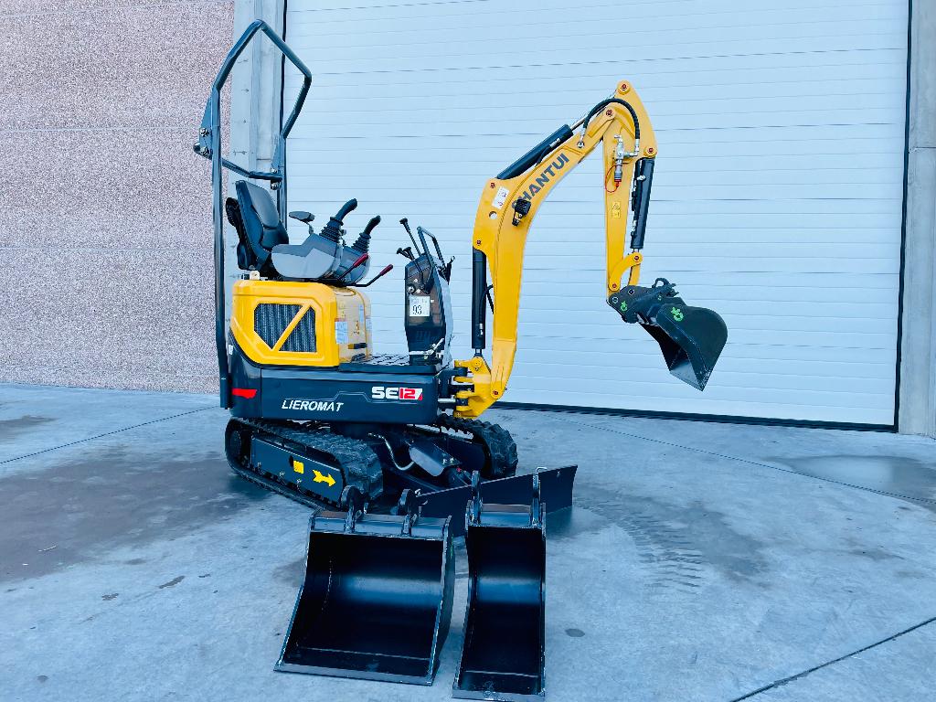 SHANTUI 1,2 t / MINIGRAVER/ BINNENDRAAIER, Doe-het-zelf en Bouw, Werkbanken, Ophalen of Verzenden