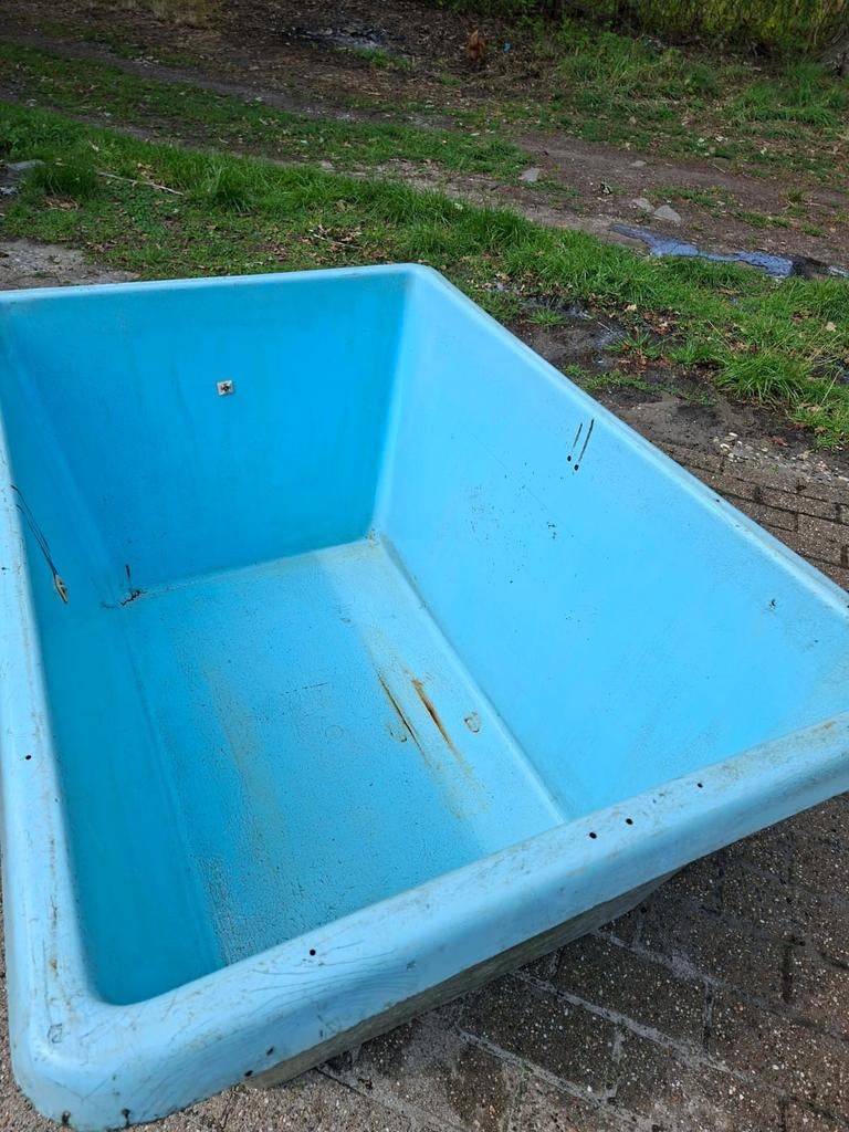 Vijverbak, Ophalen, Gebruikt