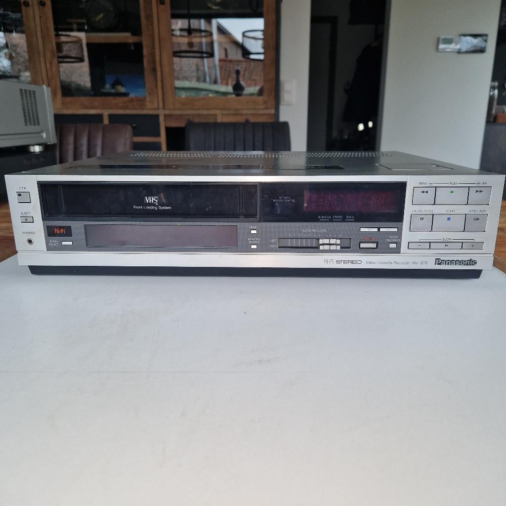 Panasonic stereo video cassette recorder NV-870, Ophalen, Gebruikt, VHS-speler of -recorder