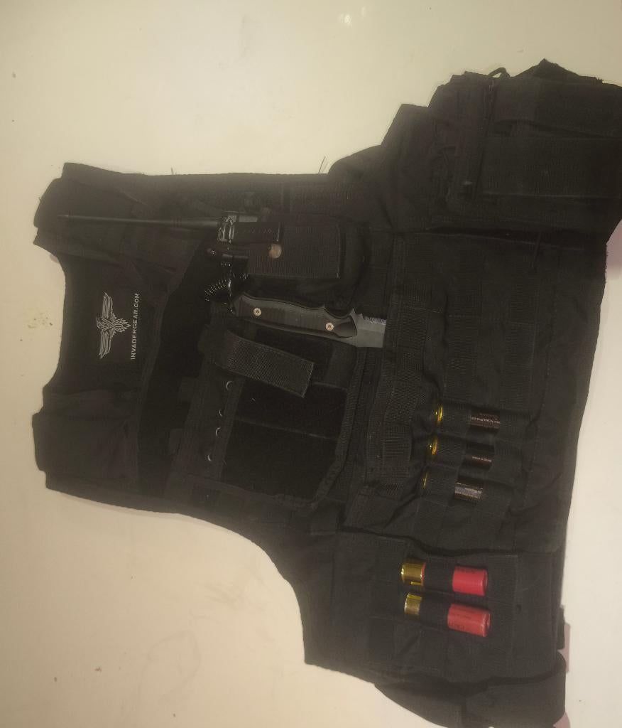 Tactical vest en riem, Ophalen of Verzenden