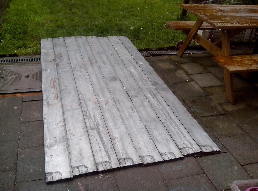 Aluminium constructie platen, borden; stevige, Doe-het-zelf en Bouw, Platen en Panelen, Ophalen of Verzenden, Overige materialen