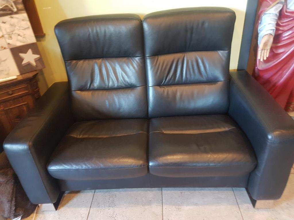 2 zit in leder stressles, Huis en Inrichting, Zetels | Zetels, Ophalen