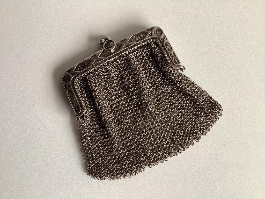 antiek Frans maliënbeursje, Antiek en Kunst, Ophalen of Verzenden