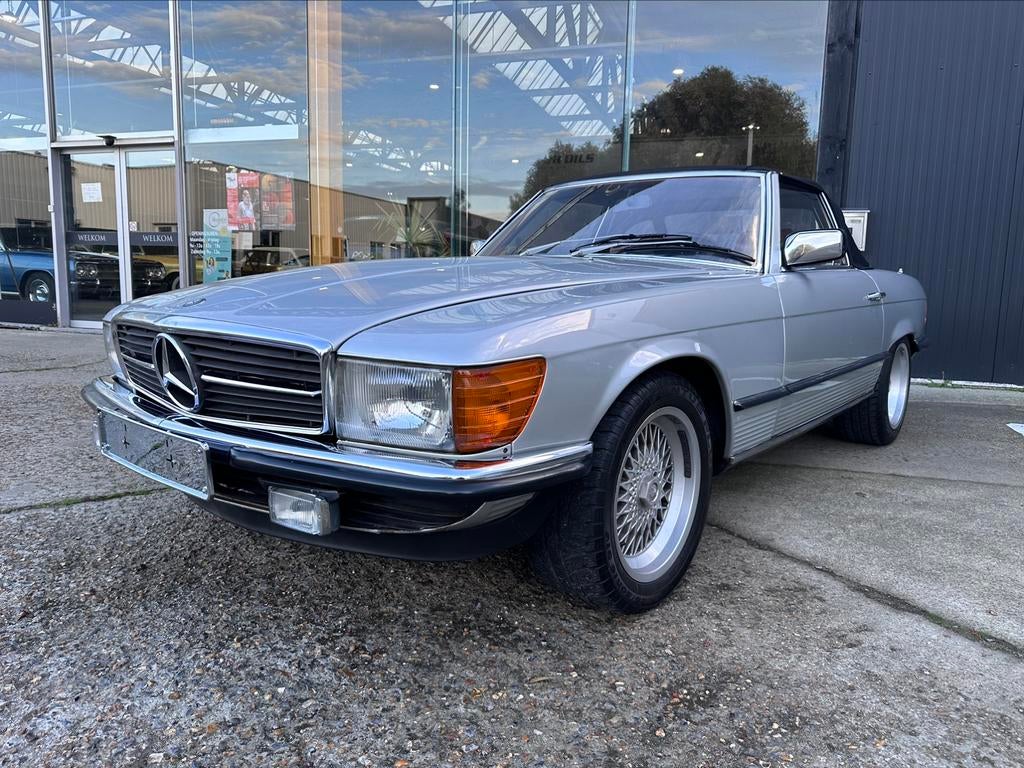 Mercedes SL280 in topstaat - Belgische wagen !, Auto's, Automaat, 4 zetels, Achterwielaandrijving, Cabriolet