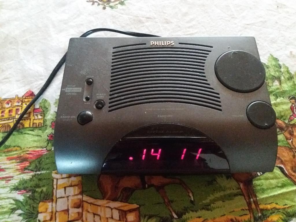 Wekkerradio PHILLIPS 2, Ophalen, Gebruikt, Digitaal