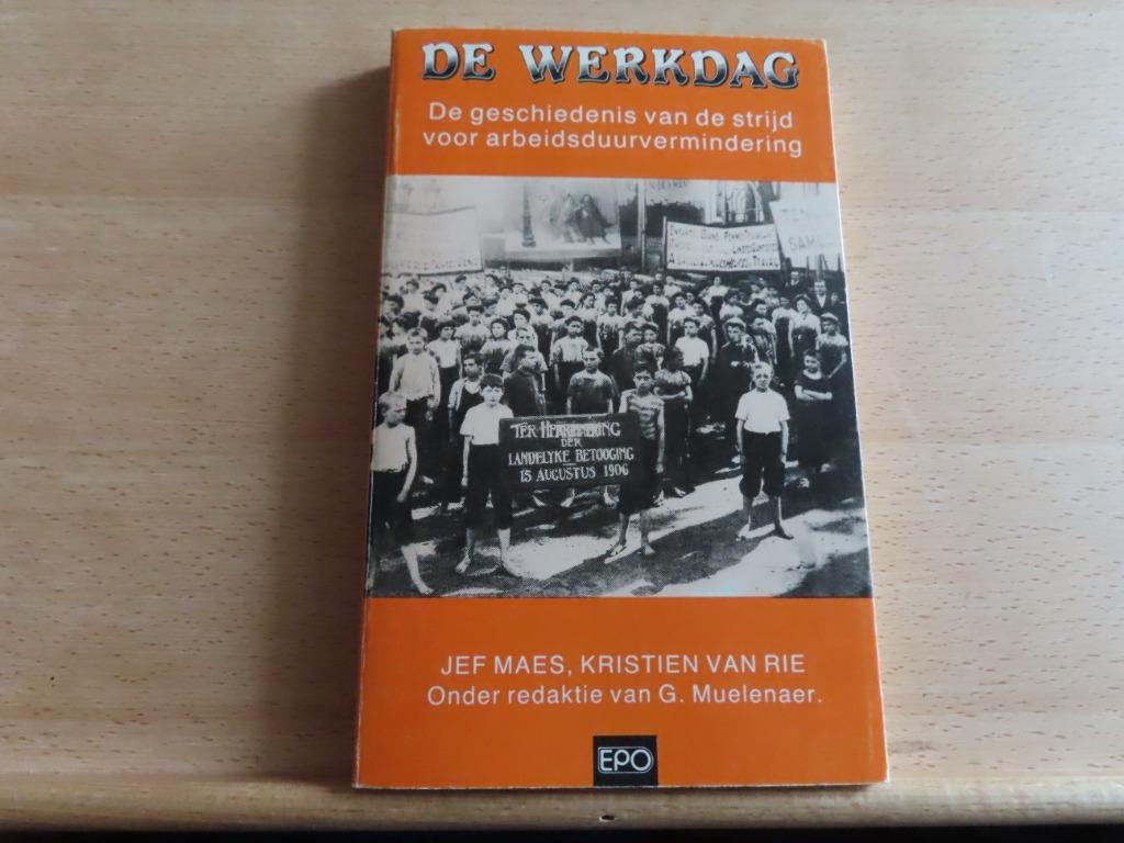 De werkdag – Jef Maes, Kristien Van Rie De geschiedenis van, Gelezen, Ophalen of Verzenden, Politiek en Staatkunde, Jef Maes