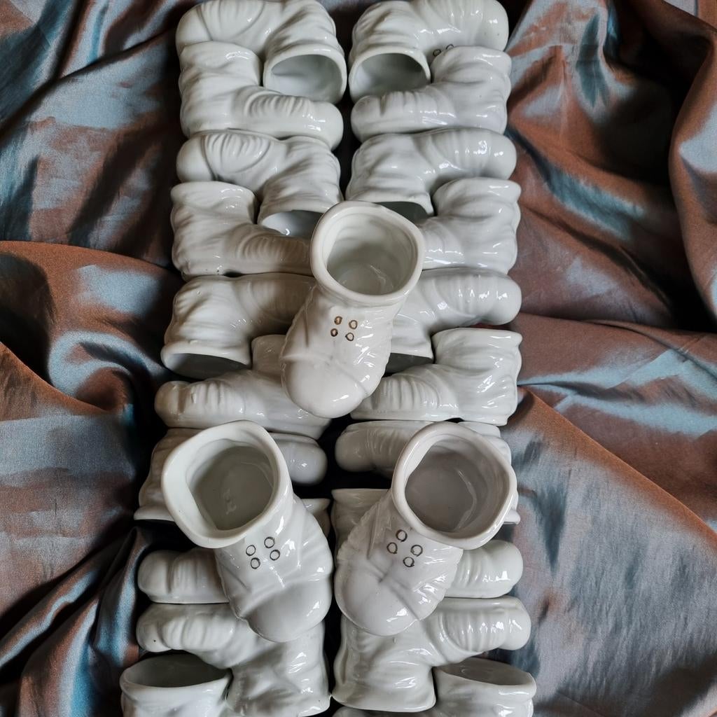 Vintage schoentjes voor doopsuiker geboortefeest -nieuw!, Ophalen of Verzenden