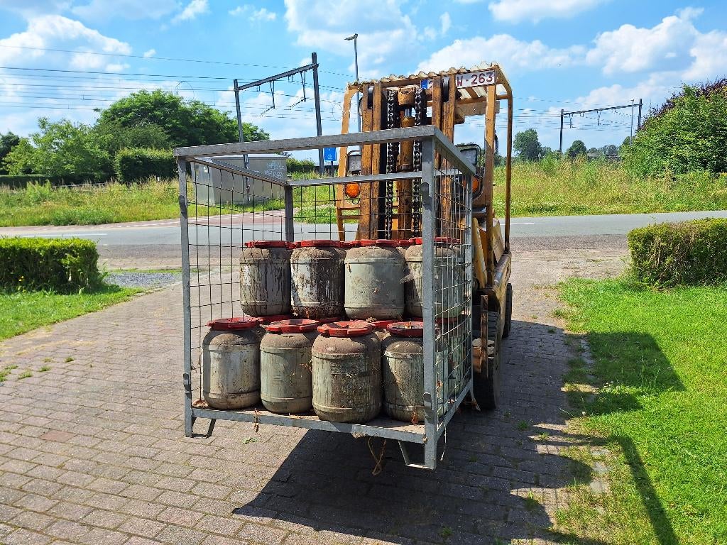 legertent verf impregneer, Ophalen