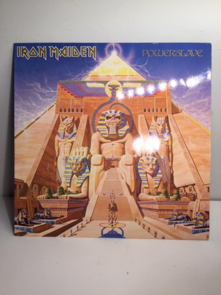 LP - Iron Maiden - Powerslave (Vinyle), Enlèvement ou Envoi, Comme neuf, 12 pouces, Autres genres