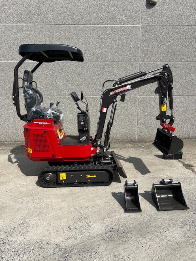 Nieuw Rhinoceros MY 10-9 minigraver, Enlèvement, Dumper