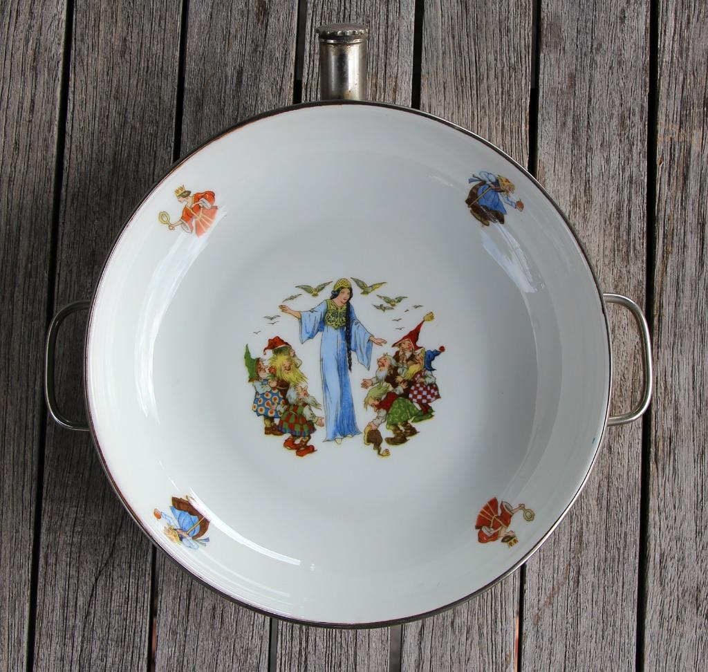 Plaque chauffante en porcelaine, pour aliments pour bébés, Antiquités & Art, Enlèvement ou Envoi