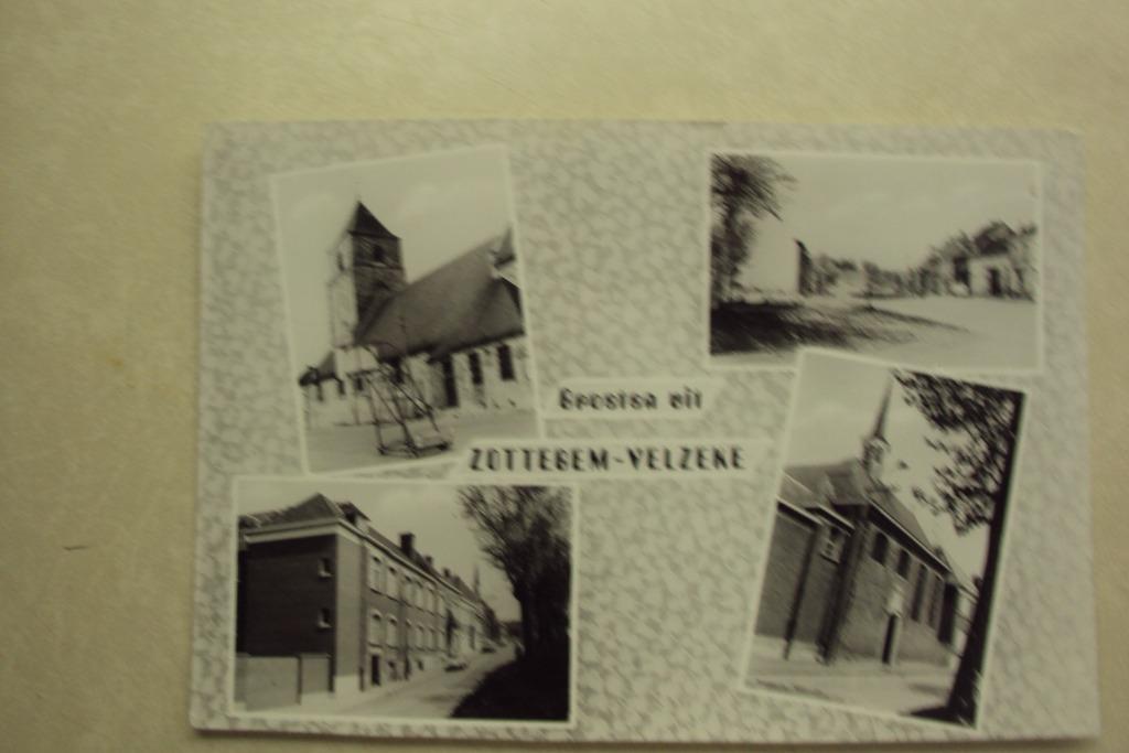 45893 - ZOTTEGEM - VELZEKE - 4 ZICHTEN, Verzenden