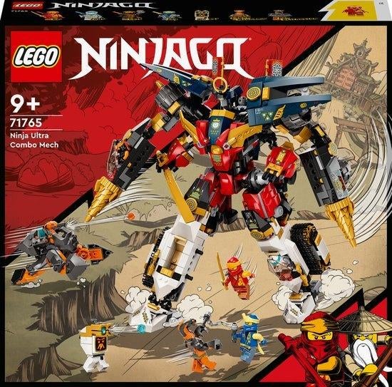 Lego 71765 Ninjago Ninja Ultra-Combomecha, Ophalen of Verzenden, Zo goed als nieuw, Complete set, Lego