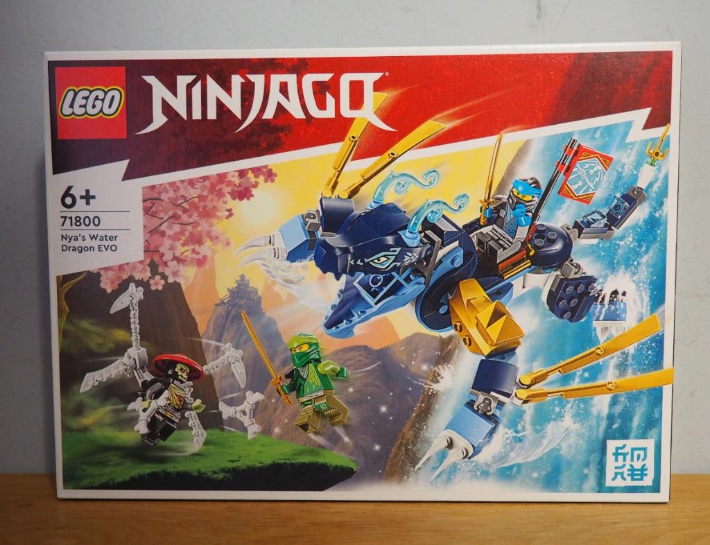 Lego 71800 Nya’s Waterdraak EVO (nieuw), Ophalen of Verzenden, Nieuw, Complete set, Lego