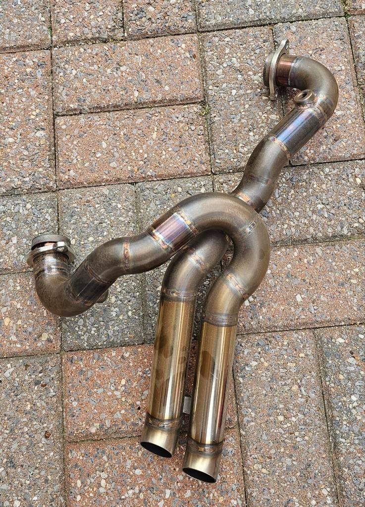 Korte open uitlaat Harley davidson Sportster, Motoren, Onderdelen | Harley-Davidson, Ophalen of Verzenden