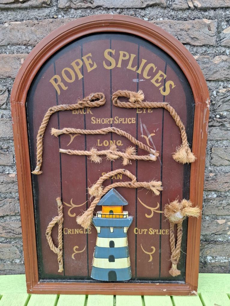 Magnifique enseigne de pub avec phare, Enlèvement ou Envoi