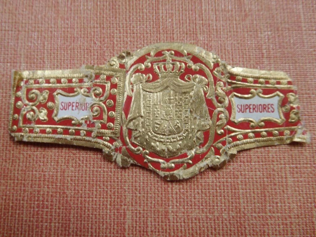 bague de cigare fabricant Superiores, Collections, Enlèvement ou Envoi, Utilisé, Bagues de cigare