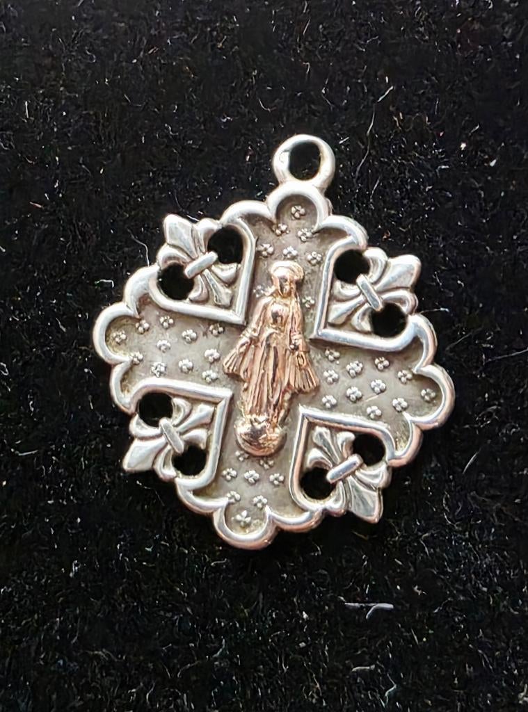 Zilver/goud kruis, Enlèvement ou Envoi, Or, Or, Utilisé