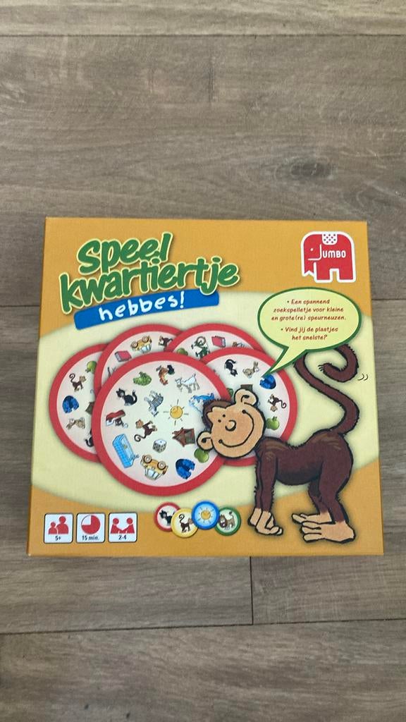 Speelkwartiertje hebbes, Ophalen of Verzenden, Zo goed als nieuw