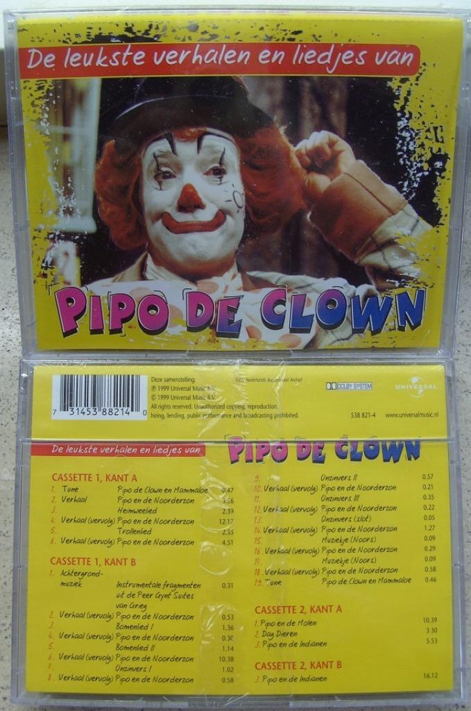 PIPO DE CLOWN CASSETTE NIEUWE 73145388214 nieuw, Cd's en Dvd's, Cassettebandjes, Nieuw in verpakking, Voorbespeeld, Kinderen en Jeugd