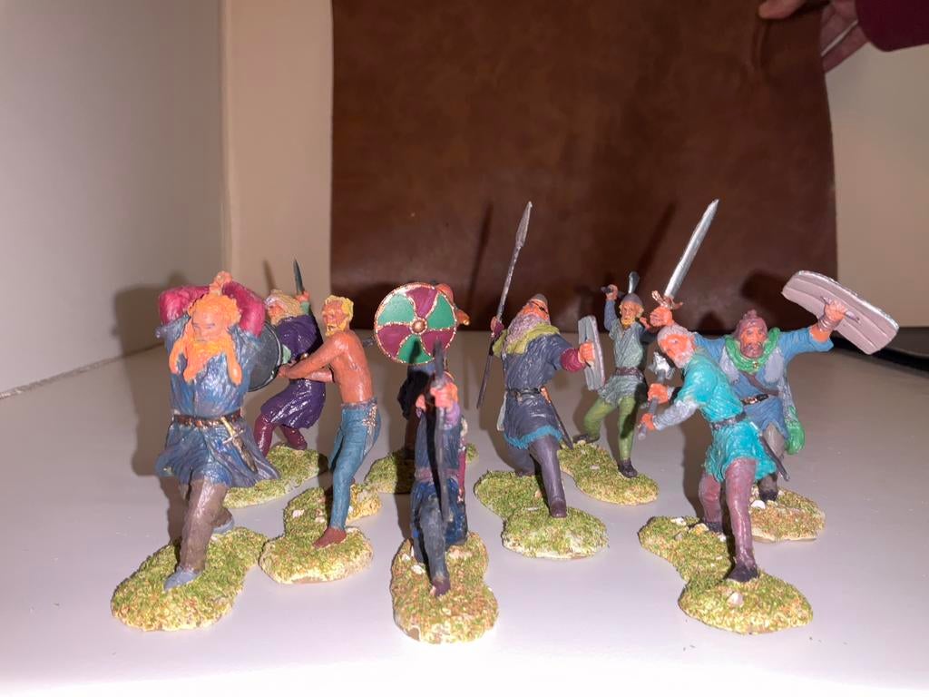 Soldaatjes vikings/warriors, Ophalen of Verzenden, Zo goed als nieuw