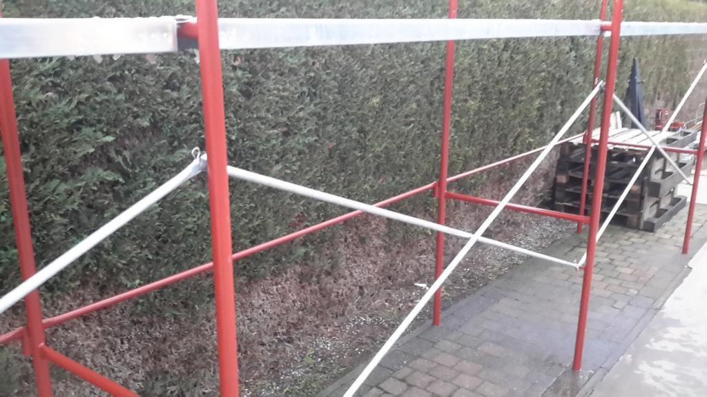 Grote stelling 95m2, Doe-het-zelf en Bouw, Ophalen