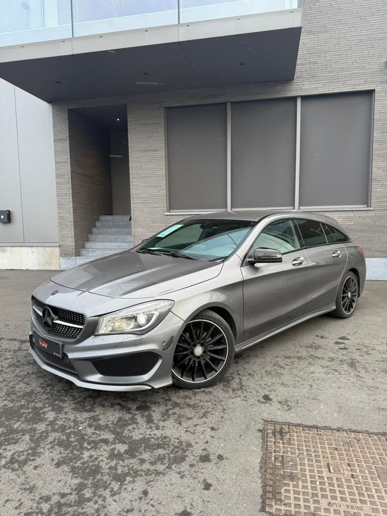 Mercedes cla180 AMGLine/2015/90kw/143000km/1.6benzine/euro6b, Auto's, Mercedes-Benz, CLA, Leder en Stof, 1595 cc, Bedrijf