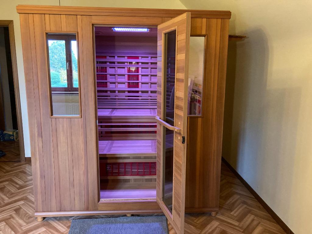 Health Mate Infrarood cabine, Ophalen, Zo goed als nieuw, Infrarood, Complete sauna