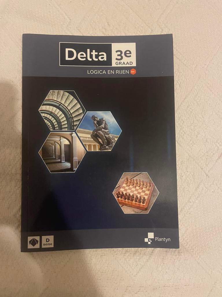 Delta wiskunde- en logica-boeken (5e leerjaar), Boeken, Ophalen of Verzenden, Nieuw, ASO, Wiskunde A