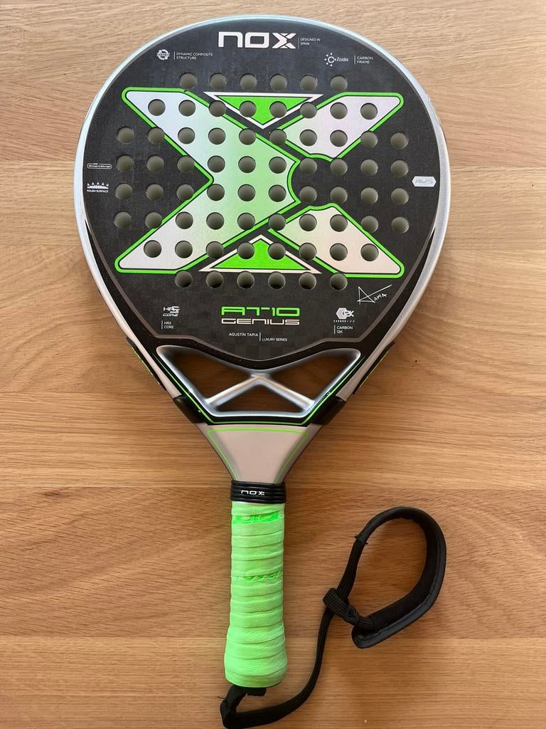 NOX AT10 genius (padelracket), Sport en Fitness, Ophalen, Zo goed als nieuw, Padelracket