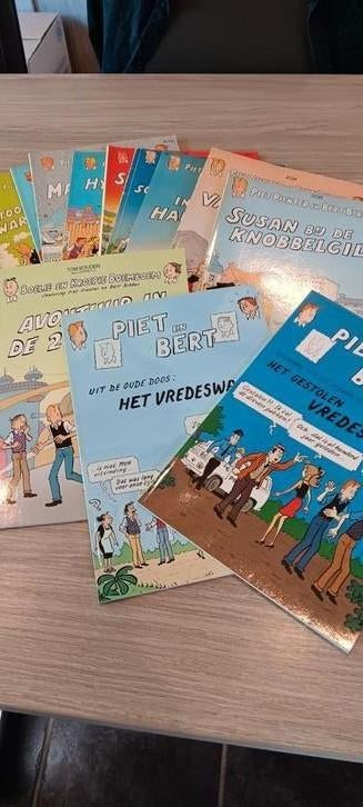 Piet Pienter 1-45 uitgez 32 + Het vredeswapen 1+2, Ophalen of Verzenden, Gelezen