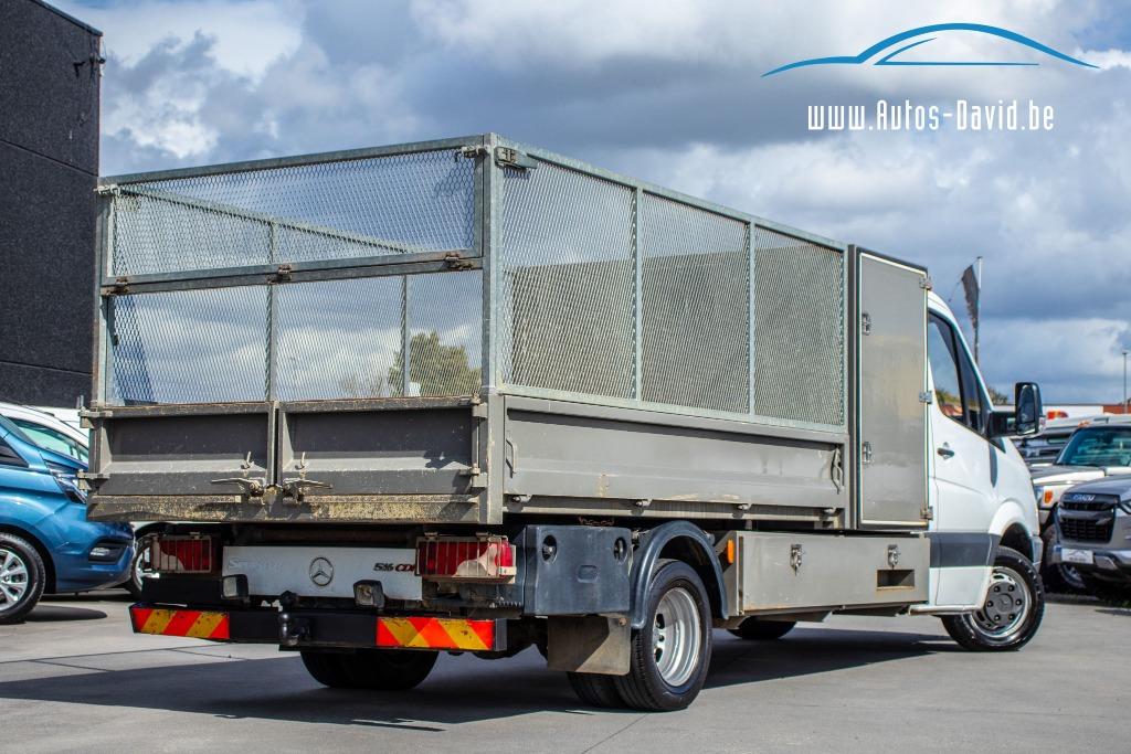 Mercedes-Benz Sprinter 516 cdi Kipper / Kiepwagen, Auto's, Euro 5, Zwart, 4 cilinders, 2000 kg
