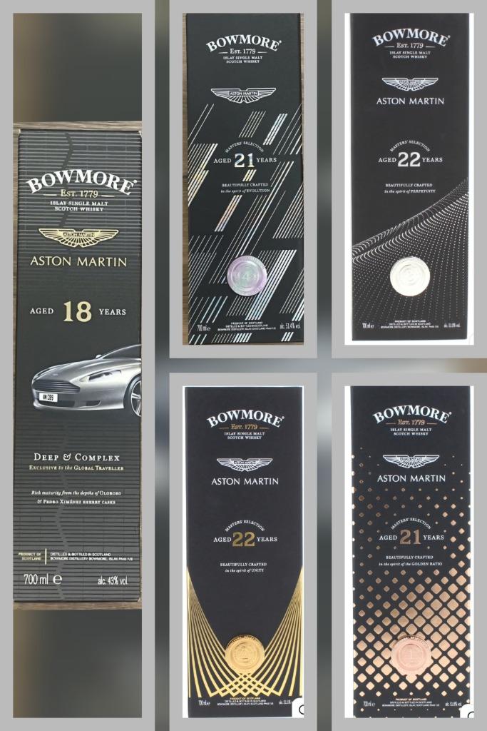 Gezocht: lege verpakking Bowmore Aston Martin, Collections, Vins, Enlèvement