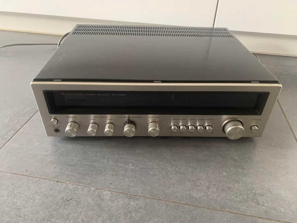 Kenwood KR 4400 receiver, Enlèvement