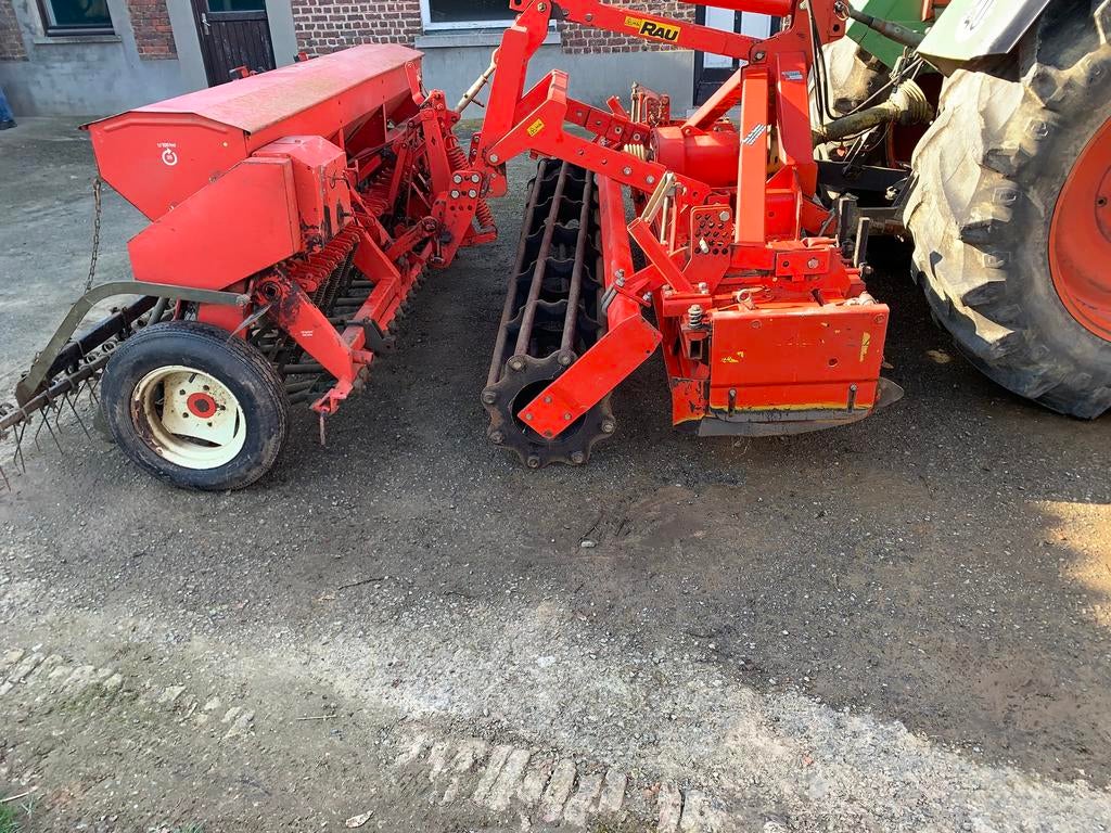 ROTOREG RAU + bok + zaaimachine SAXONIA, werkbreedte 3m en …, Enlèvement